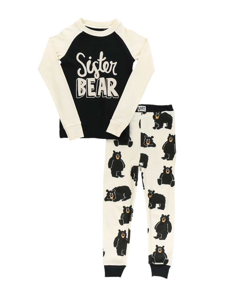 Load image into Gallery viewer, Sister Bear Kid&#39;s Long Sleeve PJ&#39;s 2T
