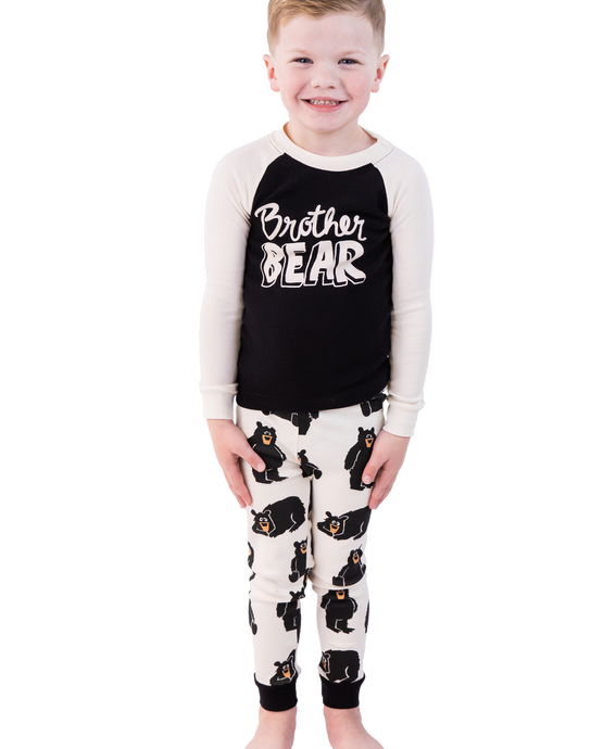 Brother Bear Kid's Long Sleeve PJ's 6