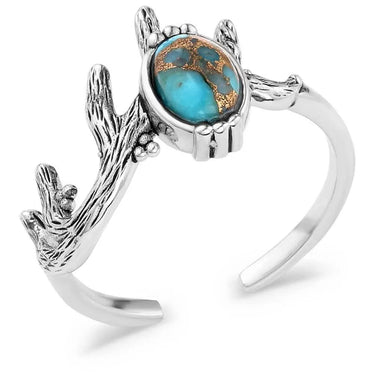 Montana Silversmiths Turquoise Haven Open Ring