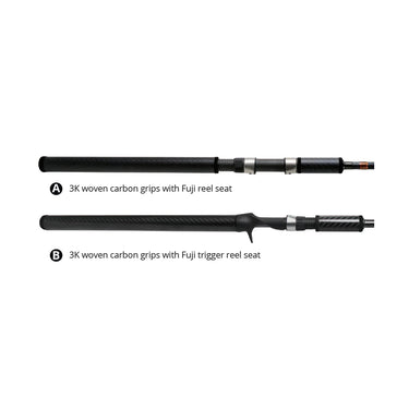 Okuma Kokanee Black Rod 7'6" Spinning Rod