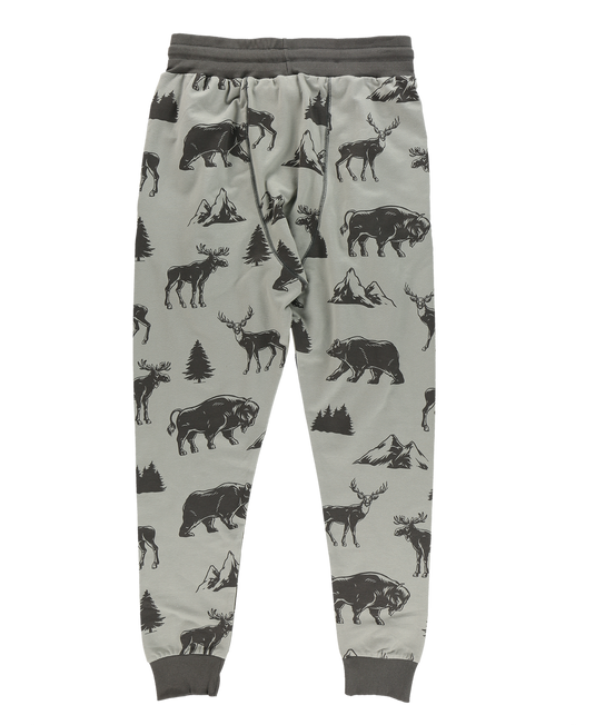 Wild Animals Men's Long Johns XL