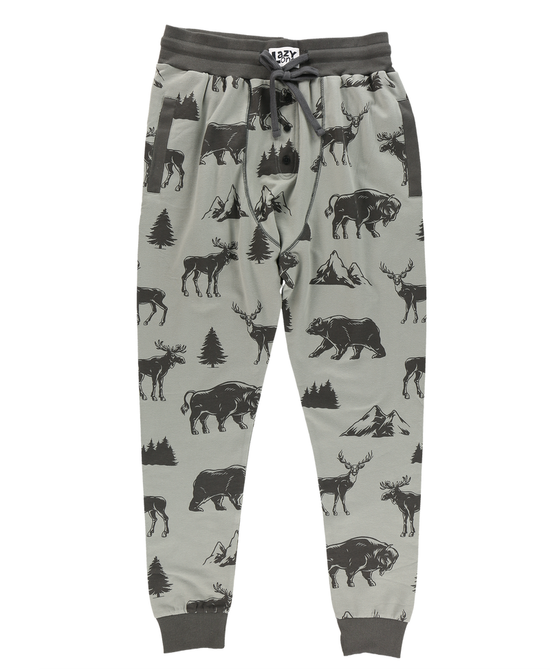 Load image into Gallery viewer, Wild Animals Men&#39;s Long Johns XL
