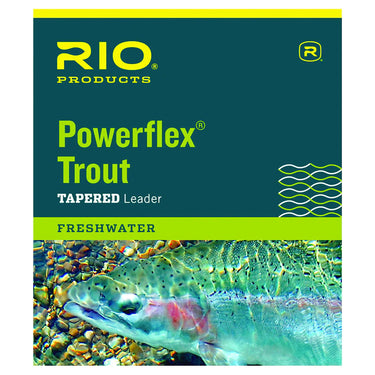 Rio Powerflex Trout Leader 2X 9' 3-Pack