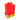 LEGO Classic 1x1 Silicone Brick Night Light - Red