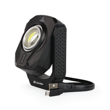 LuxPro Rechargeable 1000 Lumen 360° Swivel LED Work Light