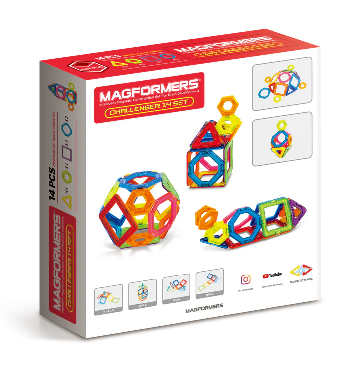 Load image into Gallery viewer, Magformers Challenger 14 pc
