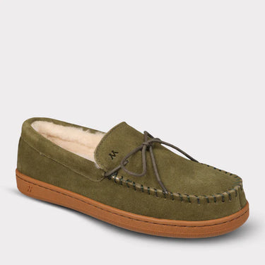 Mykos Theo Men's Slip-On Moccasin (Green/Gum) Size 12