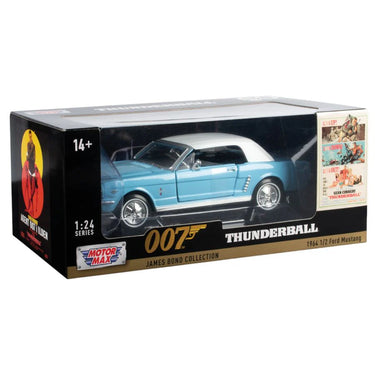 James Bond Collection - 1964 1/2 Ford Mustang (Hard Top) 1:24 Scale Diecast Vehicle