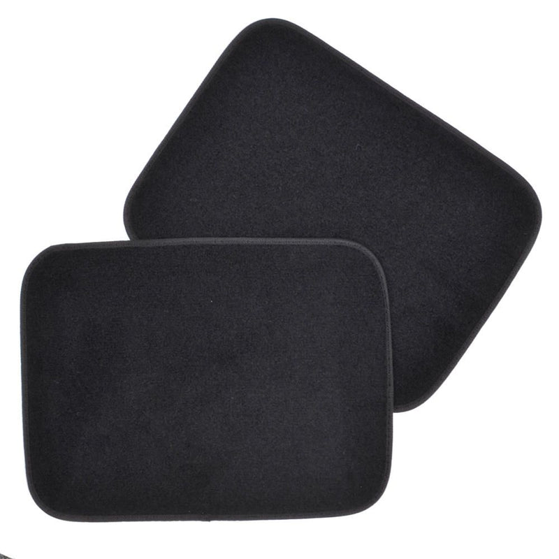 Load image into Gallery viewer, BDK CARPET FLOOR MATS - 4 PIECE (THICK) BLACK
