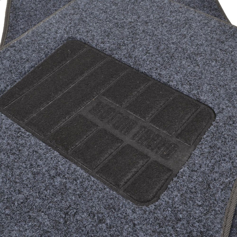 Load image into Gallery viewer, BDK CARPET FLOOR MATS - 4 PIECE (THICK) CHARCOAL
