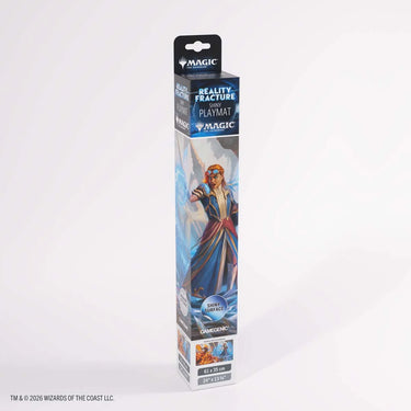 Chandra Reality Fracture Shiny Playmat in its retail tube packaging