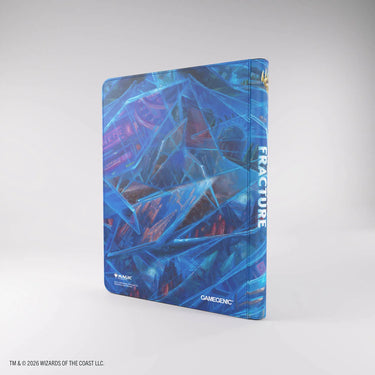 Back cover of the Reality Fracture Zip-Up Album with Fracture lettering on the spine