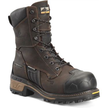 Carolina Matterhorn Maximus 2.0 8" Composite Toe Waterproof Work Boot (Dark Brown) Size 10EE