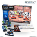 Medic expansion box with three Medic miniatures on bases and cards