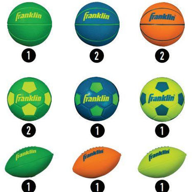 Franklin Sports Mini Pro Foam Ball (Sold Separately)
