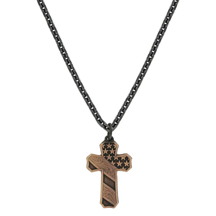 Montana Silversmith Faded Glory Cross Necklace