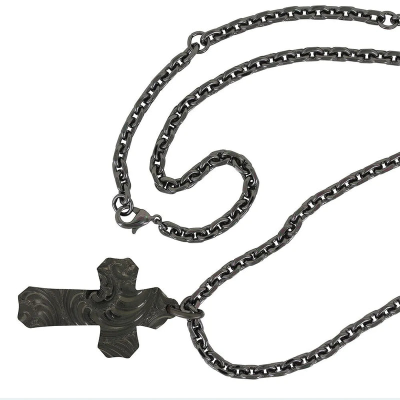 Load image into Gallery viewer, Montana Silversmith Faded Glory Cross Necklace
