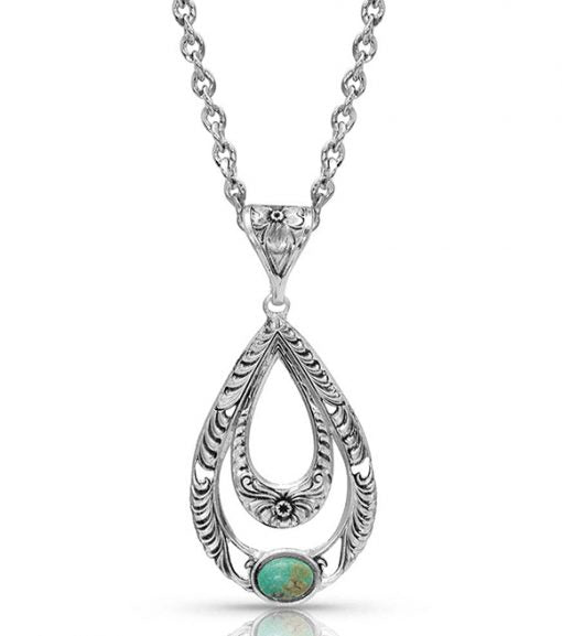 Montana Silversmiths Hidden Canyon Turquoise Necklace