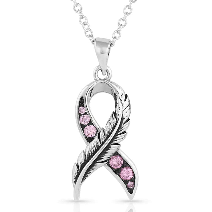 Montana Silversmiths Feather of Hope Necklace