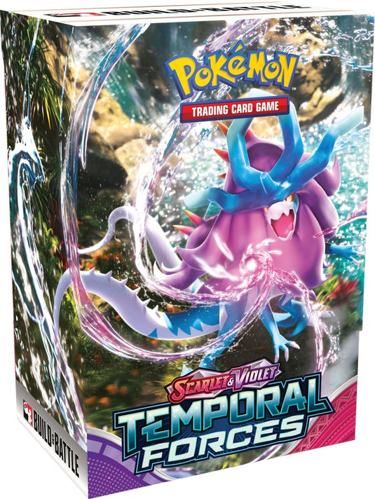 Pokemon Scarlet and Violet 5 Temporal Forces Build And Battle Box