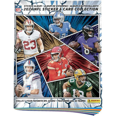 NFL Panini 2024 Football Sticker & Card pack