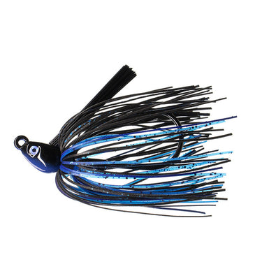 Dirty Jigs 1/2oz No-Jack Swim Jig (Black & Blue)
