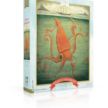 Kraken Underneath 500 Piece Jigsaw Puzzle