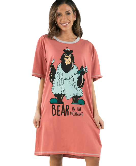 Bear in the Morning Women's Nightshirt