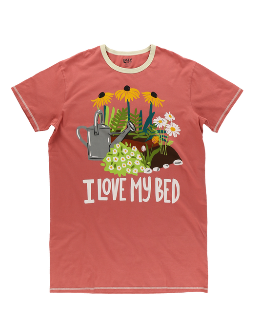 I Love My Bed Plant Nightshirt