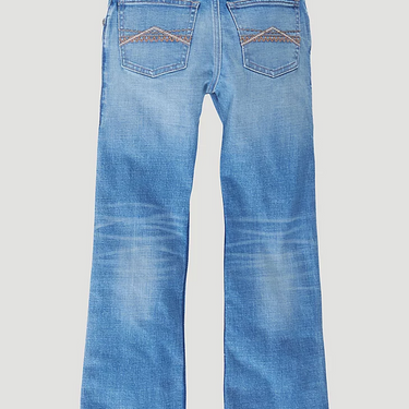 Wrangler Boy's 20X No. 42 Vintage Bootcut Jeans (Light Wash) Size 18R
