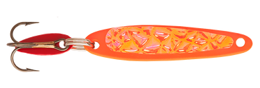 Bay de Noc Lure 1/10oz Swedish Pimple Lure (Orange Ice)