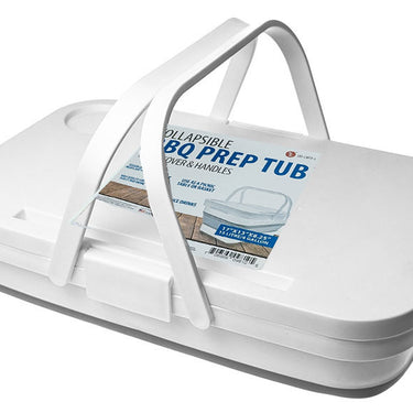 Sona Enterprises Collapsible BBQ Prep Tub With Cover & Handles