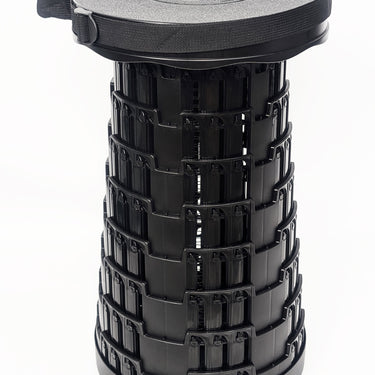 Sona Enterprises Portable Collapsible Black Stool