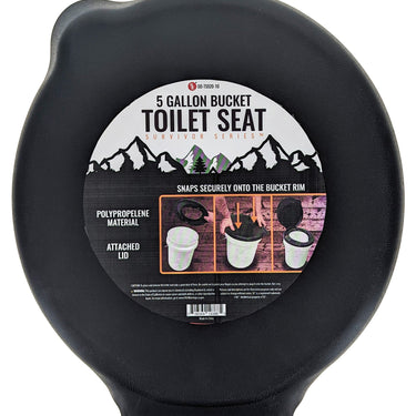 Sona Enterprises Plastic Toilet Seat Lids for 5 Gallon Bucket