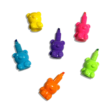 Ooly Bear Besties Stacking Highlighters - 5 Color