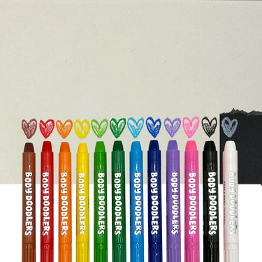 Ooly Body Doodlers - Face & Body Crayons (12 Set)