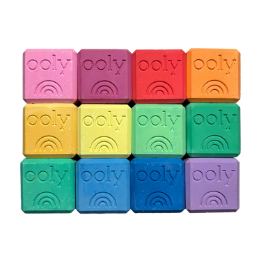 Ooly Chalk-O-Rama Block Sidewalk Chalk (12 Set)
