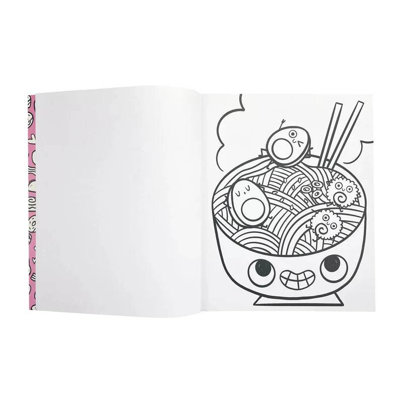 Load image into Gallery viewer, Ooly Color-in&#39; Book Coloring Book - Happy Snacks
