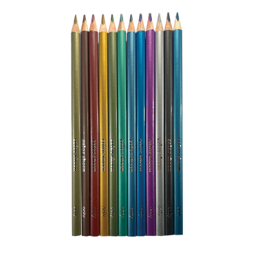 Ooly Color Sheen Metallic Colored Pencils (12 Set)