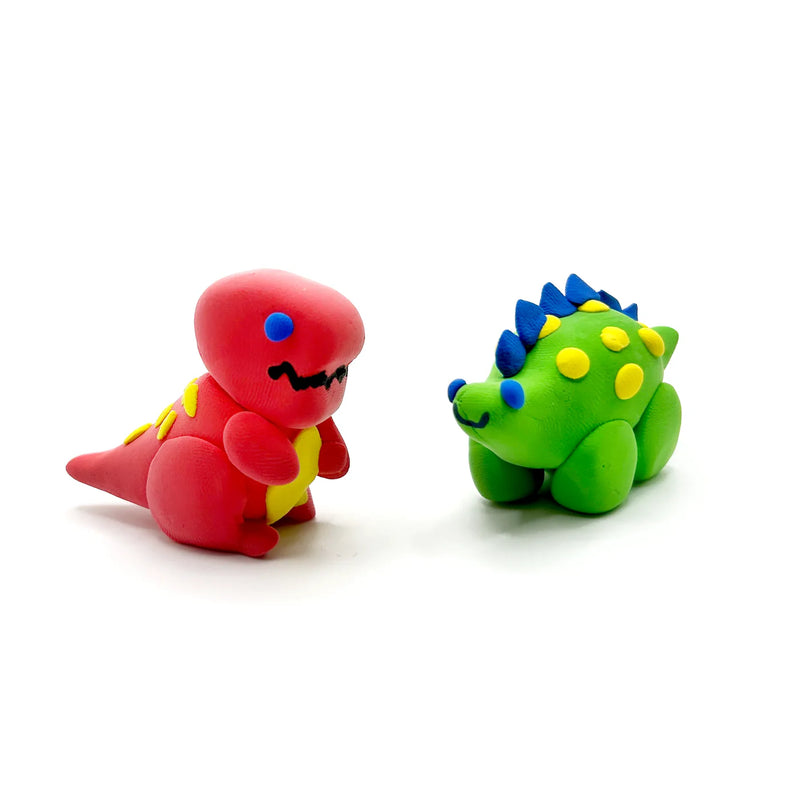 Load image into Gallery viewer, Ooly Creatibles Mini Air Dry Clay Kit - Dino BFFs
