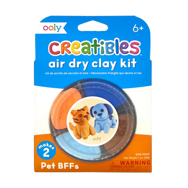 Ooly Creatibles Mini Air Dry Clay Kit - Pet BFFs