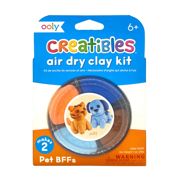 Load image into Gallery viewer, Ooly Creatibles Mini Air Dry Clay Kit - Pet BFFs
