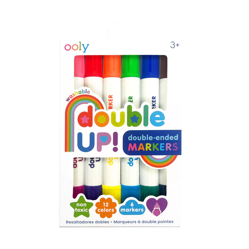 Load image into Gallery viewer, Ooly Double Up! Double-Ended Markers (6 Set)
