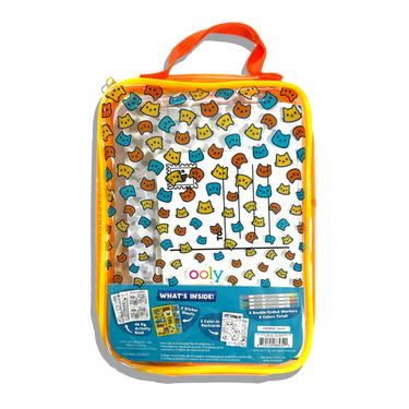 Ooly Let's Go! Activity & Coloring Kit - Kitty in the City