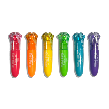 Ooly Lucky Cat Paw Scented Neon Highlighters - Set of 6