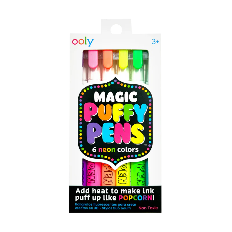 Load image into Gallery viewer, Ooly Magic Puffy Pens (6 Set)
