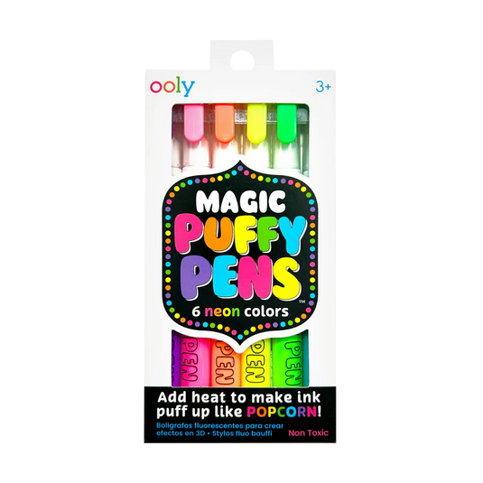 Ooly Magic Puffy Pens (6 Set)