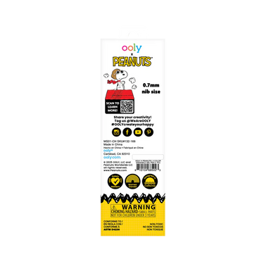 Ooly x Peanuts 3 Color Erasable Gel Pen