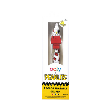 Ooly x Peanuts 3 Color Erasable Gel Pen