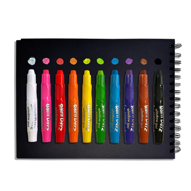 Ooly Rainy Dayz Window Gel Crayons - Set of 10